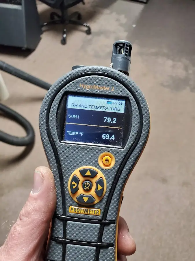 Moisture meter humidity assessment for Fire & Smoke Damage Restoration in Long Grove